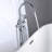 2 Handle Waterfall Faucet with Diverter