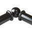 Tringle à rideaux simple ajustable à fenêtre baie de 0,81 po Agoritsa-562714072-637125763