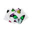 Butterflies Cotton Sateen Cocktail Napkins-1244564223
