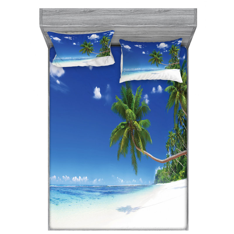 Microfiber Sheet Set, Full Sheet Set with Fitted Sheet