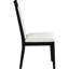5 Tables de salle à manger avec rallonge - finition noire, look moderne, convient aux plus grandes fêtes, conception de chaises cannelées, sièges 4