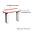 Bureau d'écriture avec rangement simple Simple Design