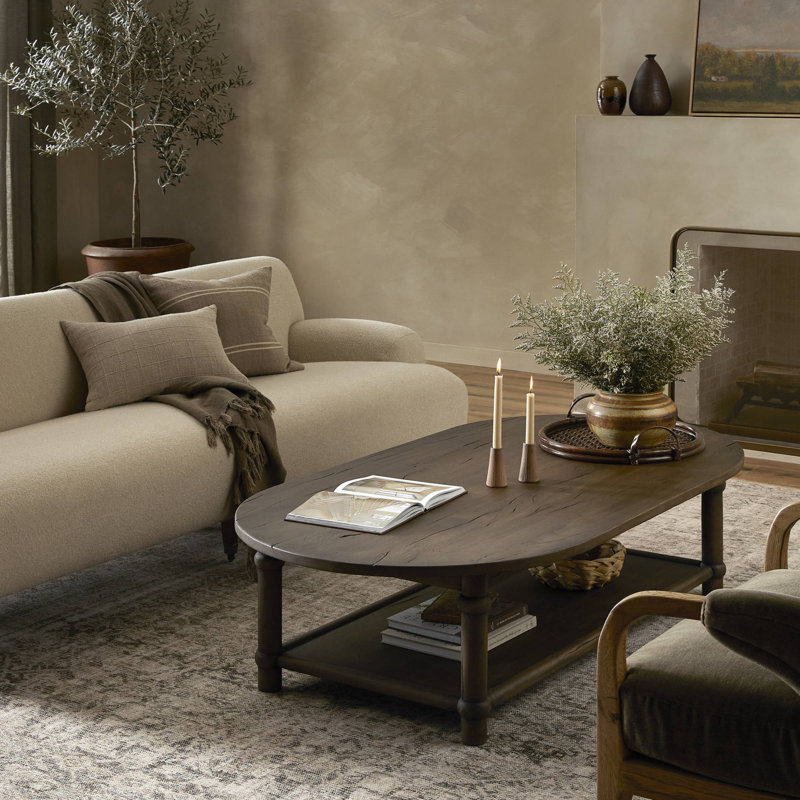 Charnes Coffee Table, Warm Natural Oak