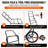 500 lb. Capacity Folding Outdoor Utility Cart with Solid Tires