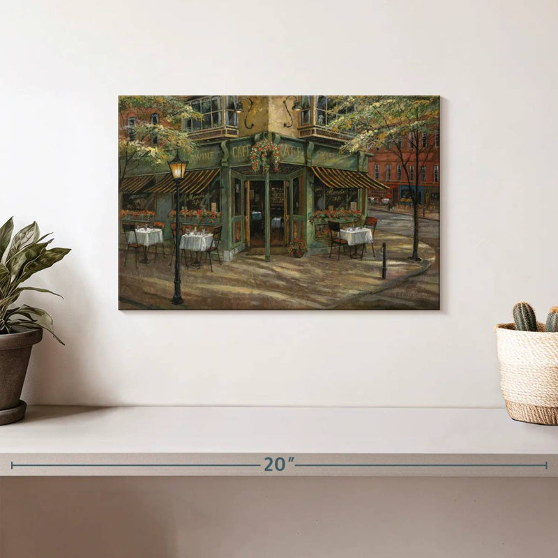 Lilie Mandi's Cafe, 8" H x 12" W
