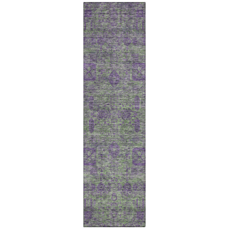 Ivanelle Floral Indoor / Outdoor Rug, Runner 2'3" x 7'6"
