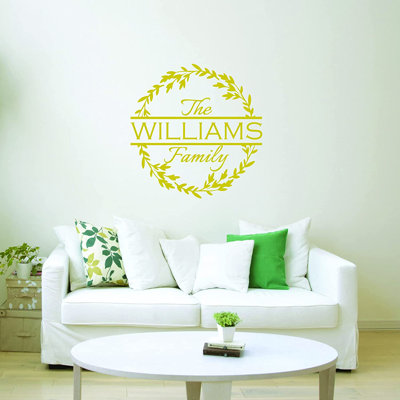 Non-Wall Damaging Wall Decal