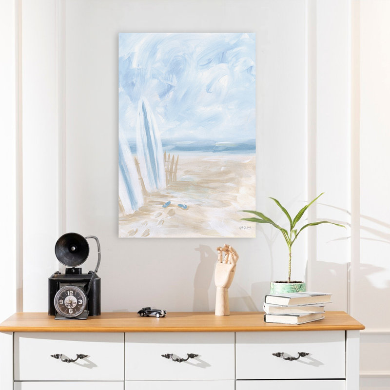 Plage et surf nautique, H 24 po x l 16 po