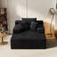Fauteuil inclinable d'intérieur de 64,96 po, très grand canapé-lit rembourré, canapé moderne à assise profonde, lit confortable en velours côtelé, convient au salon et à la chambre à coucher, aucun assemblage requis