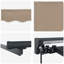 vidaXL Polyester Retractable Patio Awning-125829511-125829523
