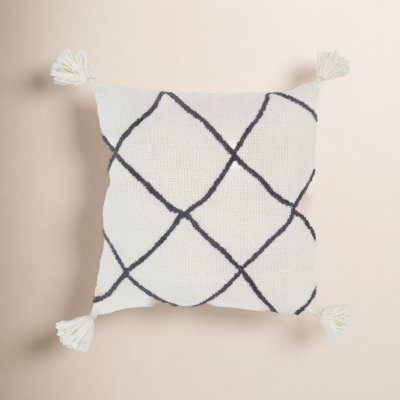 Saveria Tassels Throw Pillow