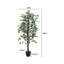150cm Faux Ficus Tree in Freestanding