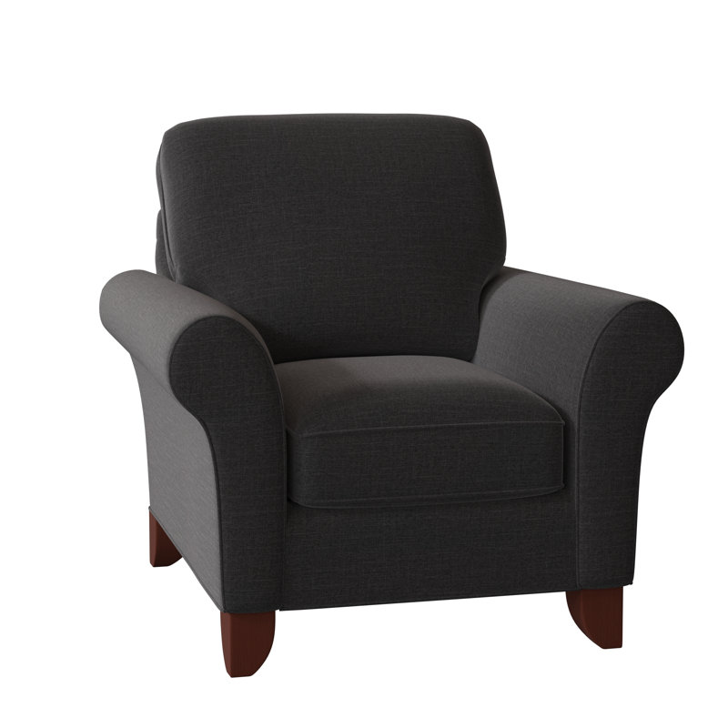 Fauteuil de 38 po de large Almada, Paradigme 45 - noir, Manhattan, Non