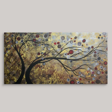 «Floating on the Wind» par Megan Duncanson - reproduction, H 10 po x l 20 po x P 10,5 po, Toile