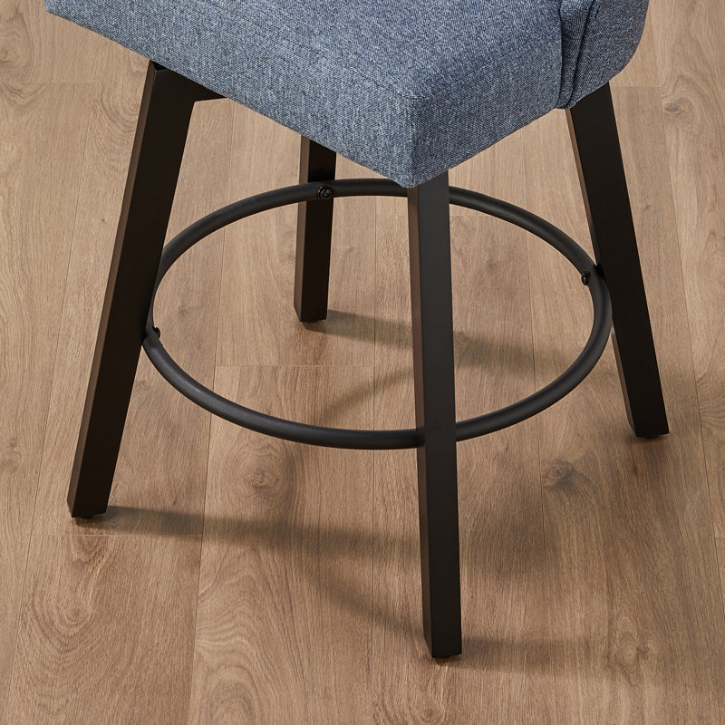 Tabouret de comptoir Arjean 26, Bleu