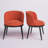 Swayzee Fabric Dining Chair with Iron Legs-973512698