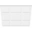 Médaillon de plafond contemporain 24 po x 24 po x P 3 po x P 8 1/4 po x P 1 po Rubik-36089214