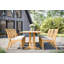 Outdoor Teak Dining Side Chair-767299717