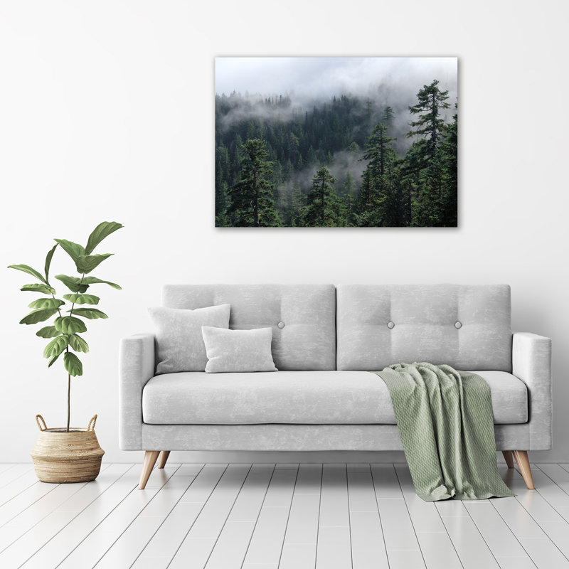Forest Fog - Wrapped Canvas Print