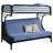 Lit superposé simple au-dessus d'un futon Aliasa-9232786