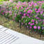 Clôture de jardin décorative H 16 po x l 18 po, clôture pour chien (ensemble de 5)