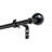 Aaria Adjustable Bay Window Single Curtain Rod-34540253