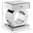 Jocelyn Mirrored Glass Top End Table