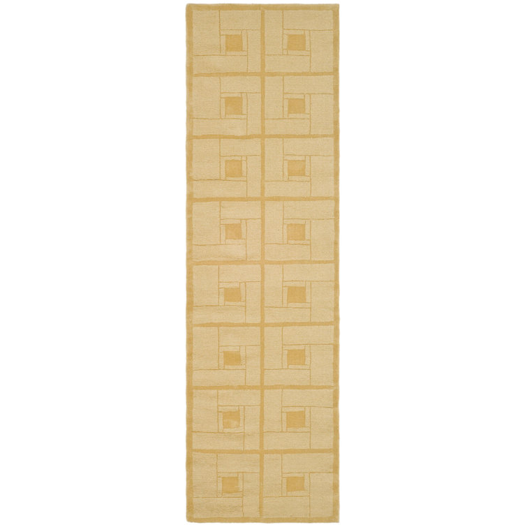 Martha Stewart Hand Tufted Wool Geometric Rug