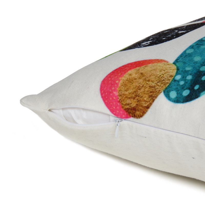 Housses de coussin décoratives carrées pour canapé Oussum (1 pièce), 16 po x 16 po