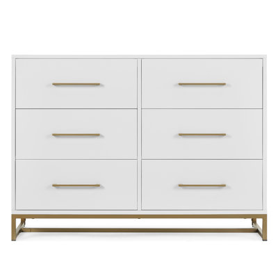 Delta Children Jade 6 Drawer Dresser With Interlocking Drawer System