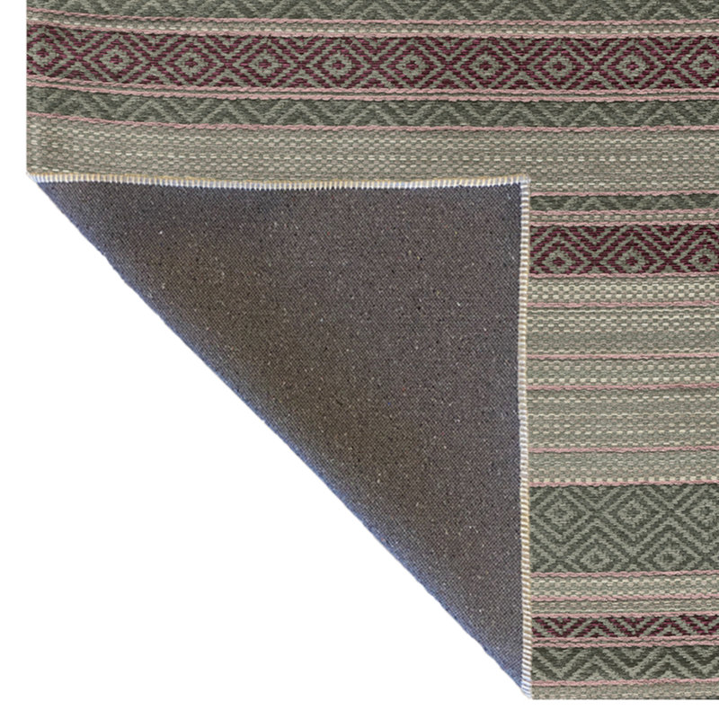 Tapis intérieur / extérieur en polypropylène tissé à la machine Kiyami, Tapis de couloir 2 pi 8 po x 7 pi 11 po