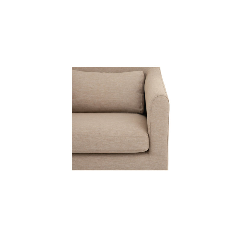 Lydia Outdoor Slipcover Dining Chair Cream, Dune Performance Fabric