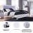 Frostlyn Queen Upholstered Panel Bed-123493377