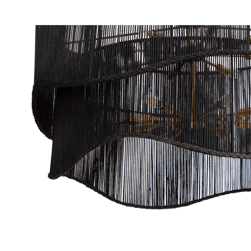 Rhine Chandelier, Black