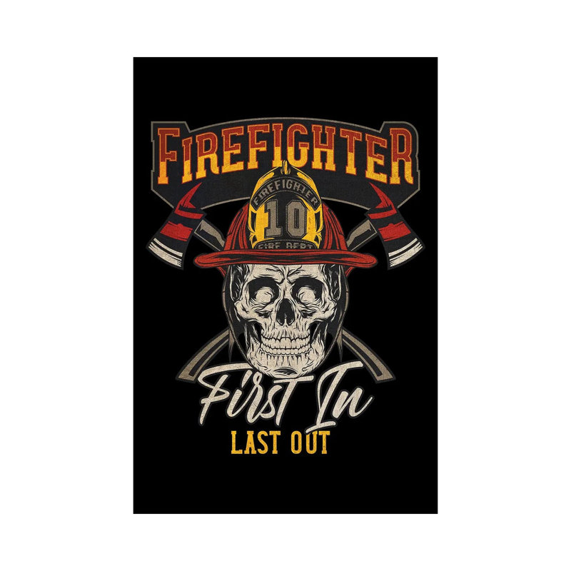 Firefighters II by Gab Fernando - Wrapped Canvas Print, 66.04 cm H x 45.72 cm W x 3.175 cm D