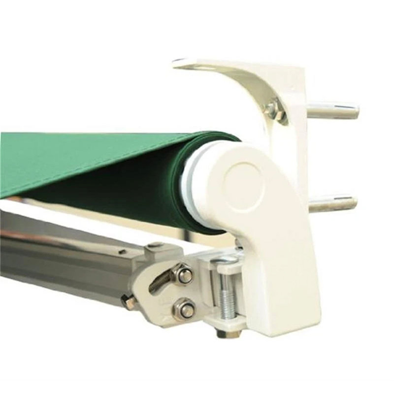 Dakota Fields Grey Cover Retractable Patio Awning, Green, 4m W x  3m D