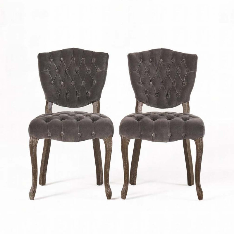 Velvet Tufted Dining Chair