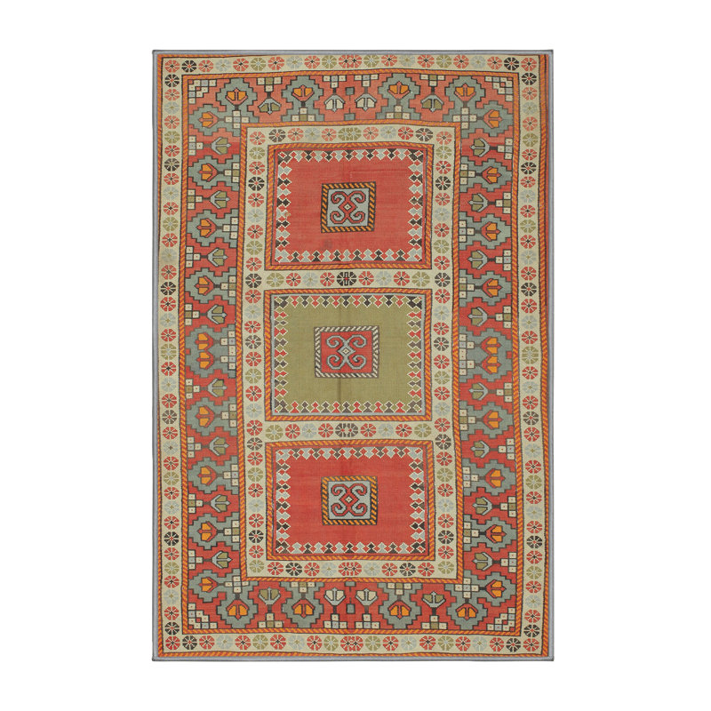 Southwestern Indoor Rug, Rectangle 5' x 7'