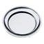 Round Serving Plate with Reinforced Edge D: 11-3/4"