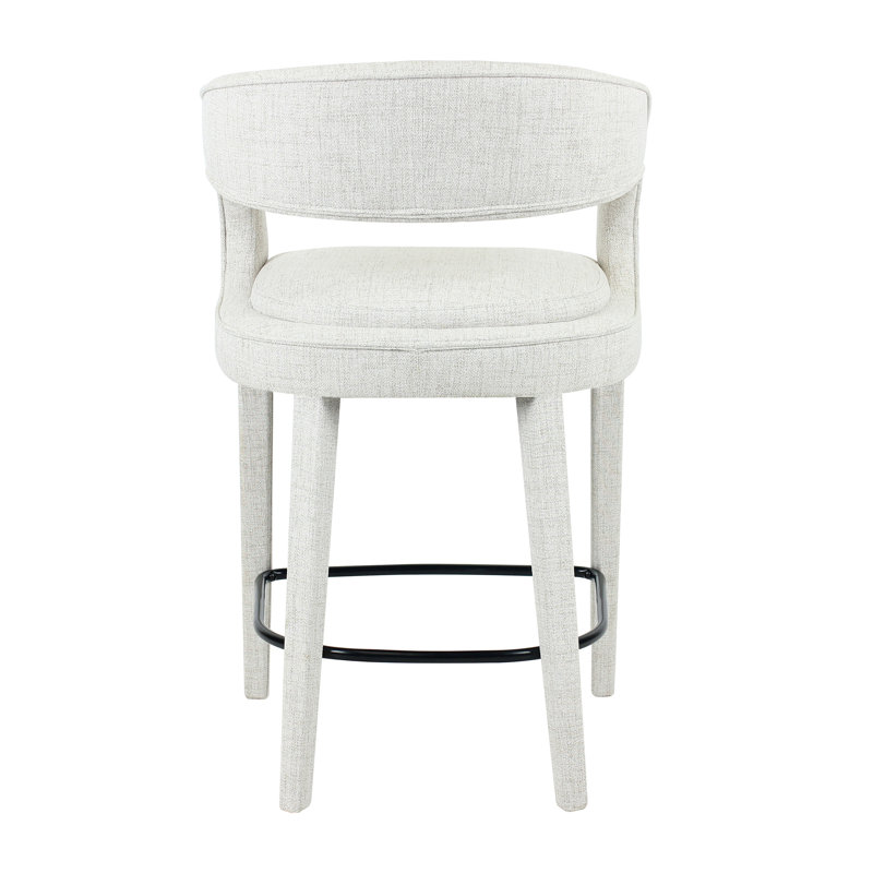 (Ensemble de 2) Tabouret de comptoir Udon, Ivoire