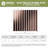 Adjustable Acrylic Slat Wall Panel Kit w/ 4"W Slats-97800227-97800224