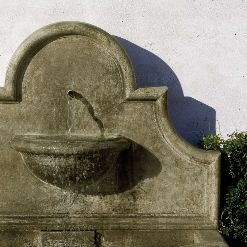 Andalusia Fountain with Light, English Moss
