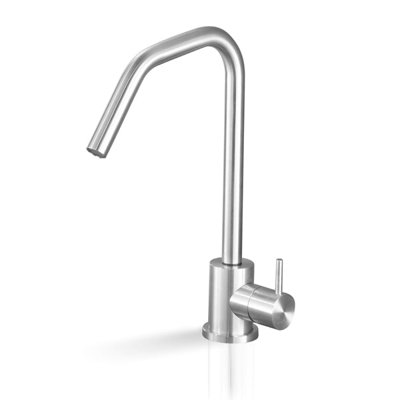 Acquaco Linki Deco Deck Mount Single-Hole Single Handle Kitchen Faucet with 6-5/8'' Spout Reach