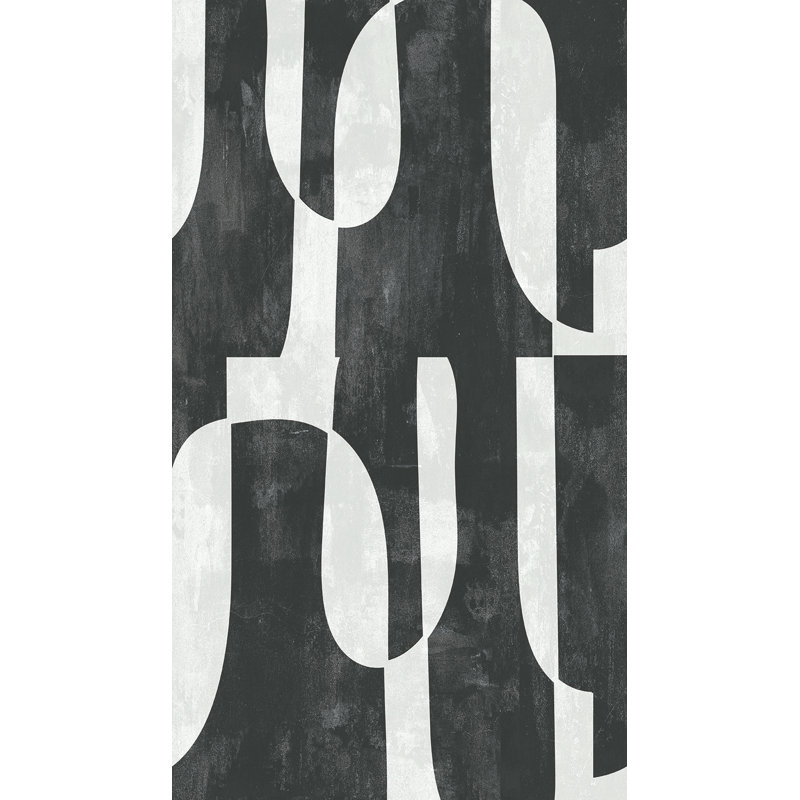 Murale noire Mod Monolithe, Black