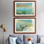 Grassy Beach - ensemble de 2 peintures encadrées-1541468224-1541468225