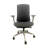 LiDO Premium Executive Office Chair - Commercial Grade Upholstered Ergonomic Seating with 4-Way Adjustable Arms & Seat Slide, Grey Fabric-352100828