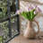 Brown Ceramic Vase With Handle, Rustic & Modern Farmhouse Style, Ideal For Fresh & Artificial Flowers, Vintage Decorative Home Decor, Perfect For Living Room & Bedroom
