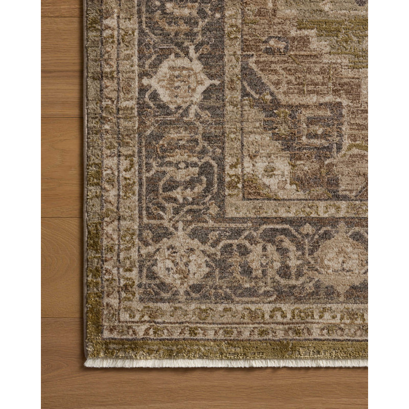 Tapis mousse / gris anthracite Loloi Haywood, Rectangle 2 pi 3 po x 3 pi 11 po