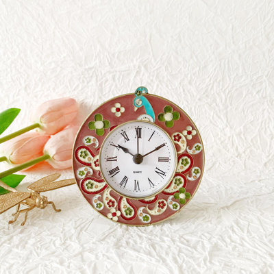 Vintage Mini Analogue Table Clock