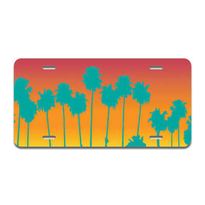 Cadre en aluminium Sherbet Palms